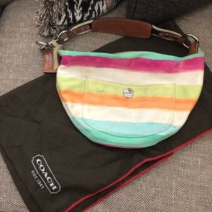 Coach - colorful hobo arm bag